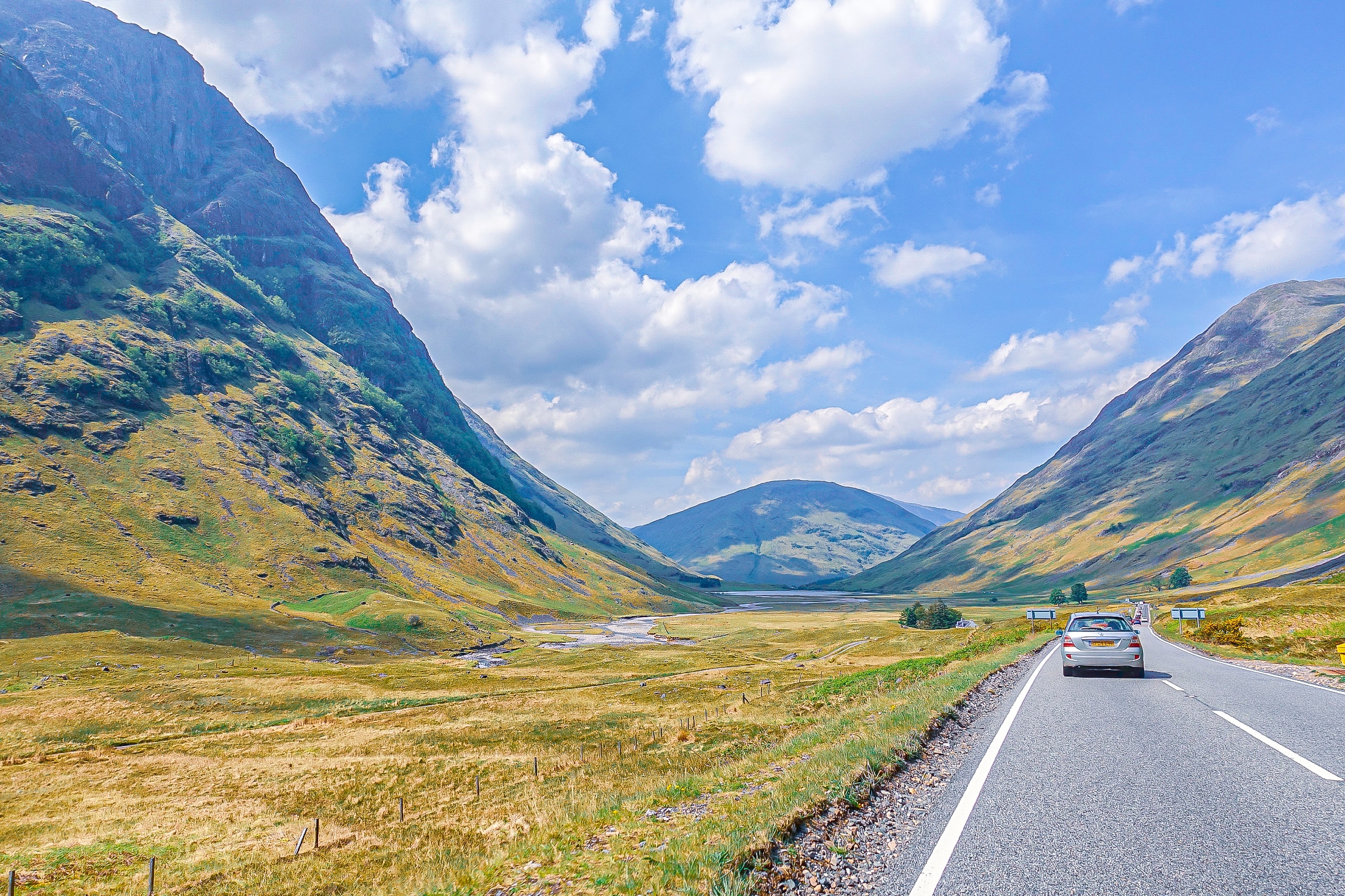 Road Trip in the Scottish Highlands