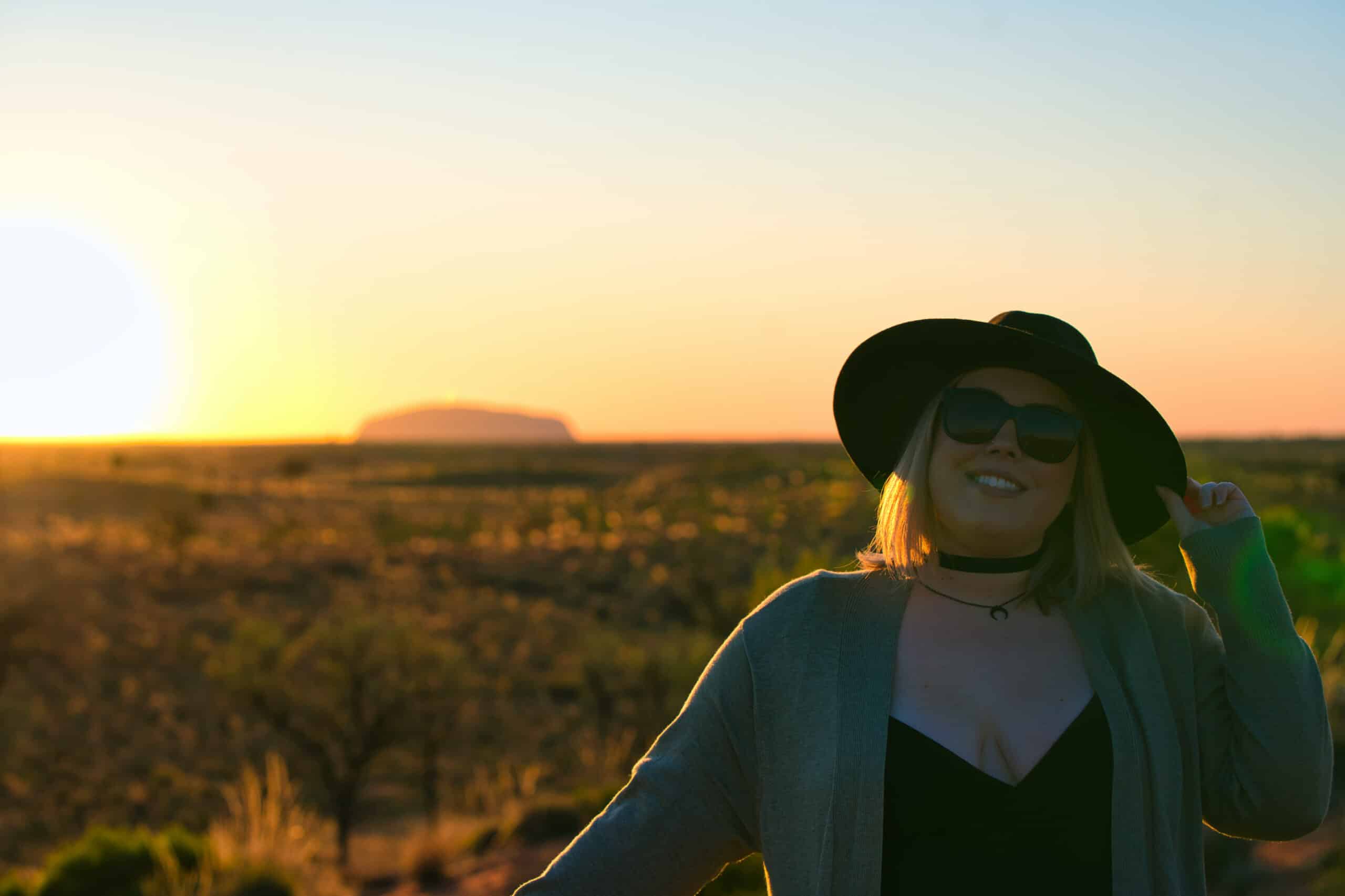 Sunrise in Uluru